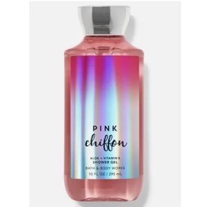 Bath and Body Works pink chiffon shower gel